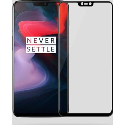 For OnePlus 6 9H Surface Hardness 3D Curved Edge Full Screen HD Tempered Glass Film Screen Protector