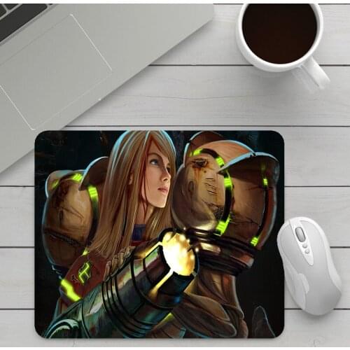 Gaming Accessories Mouse Pads Anime Mousepad Company PC Gamer Cabinet Metroid Small Mouse Pad Kawaii Computer Mat Mousepad Gamer