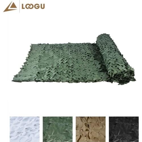LOOGU E 1.5M*20M Camouflage Net Photography Background Decoration Hunting Blinds Camouflage Netting Black Camo Netting