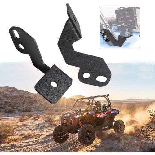 A-Pillar Led Light Pods Mount Bracket for Polaris RZR XP 900 1000 S900 S1000 ATV Parts Mounting Holder