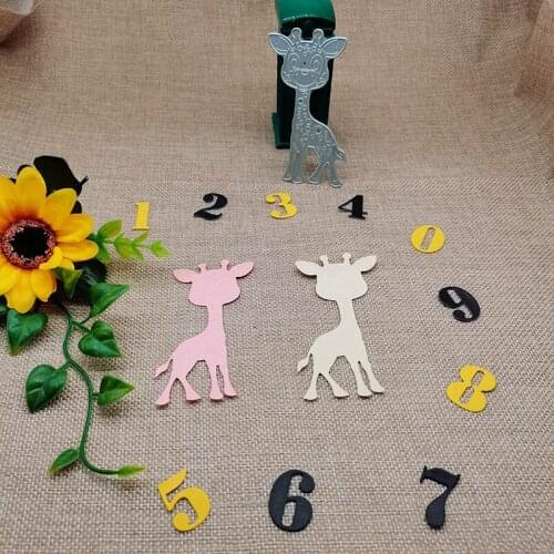 55*93mm Sika Deer Metal Cutting Dies for card DIY Scrapbooking stencil Paper Craft Album template Dies