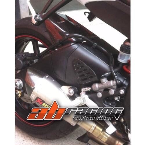 Heel Plate Guard Cover For Yamaha YZF R6 2017 -2020 Full Carbon Fiber 100