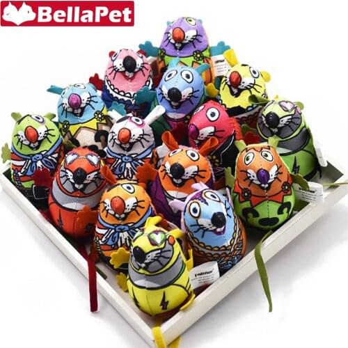 Squeaky Cat Catnip Toys Cute Cat Toys Interactive Mouse Toy for Cats Kitten Pet Product Squeaker Toy for Cats Accessories