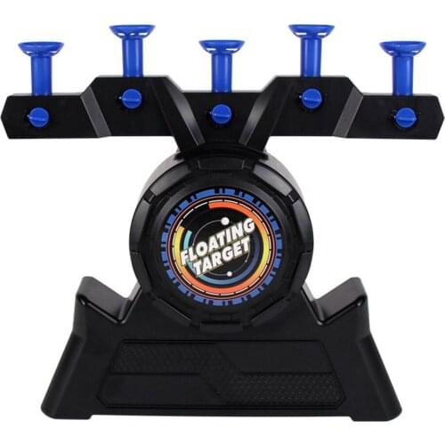 New Childrens Soft Bullet Gun Air Target Shooting Game Neutral Plastic Luminous Suspension Target Flying Ball Shooting Game Toy