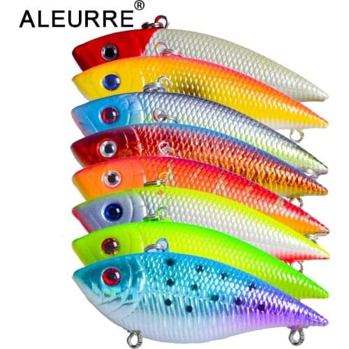 7cm 11.5g Rattlin VIB Fishing Lure Hard Pesca Wobbler Crankbait Sinking Isca Artificial Fishing Bait Pike Leurre Winter Baits