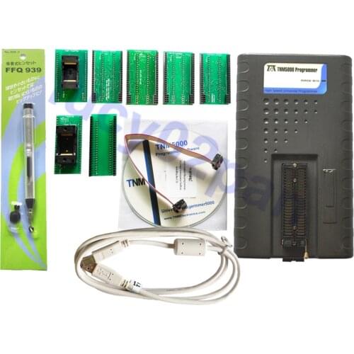 USB EPEROM Programmer TNM5000+TSOP48+TSOP56 ZIF socket kit,Support Flash Memory/EEPROM/MCU/FPGA,vehicle electronic part repair