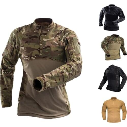 Combat Men Shirts Proven Tactical Clothing Military Uniform CP Camouflage Airsoft Hunting Army Suit Breathable Work Clothes Gear