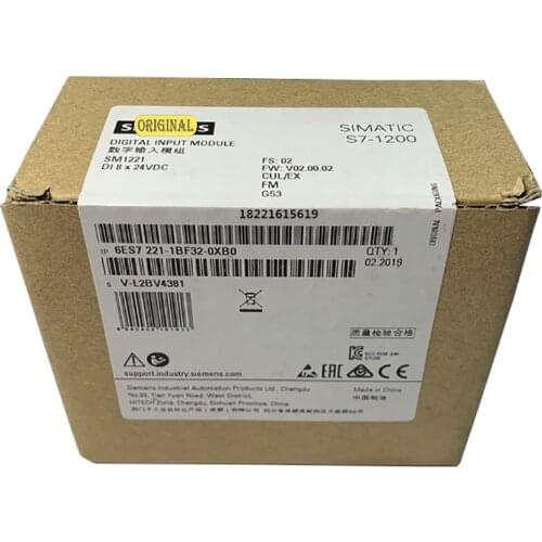 S7-1200 Digital modules SM1221 6ES7221-1BF32-0XB0 6ES7221-1BH32-0XB0