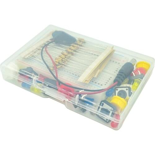 Starter Kit Uno R3 Mini Breadboard LED Jumper Wire Button for arduino Diy Kit school education lab
