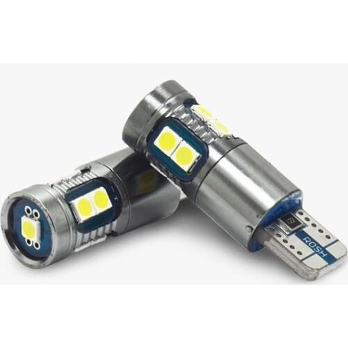 1pcs w5w t10 194 168 Led Canbus Bulbs Error Free Led Auto Interior Lights Dome Reading Lights White Amber Red Blue IceBlue DC12V