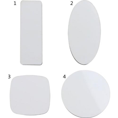 10 Pcs Sublimation Name Tags Diy Blank Id Name Badges with Pins Customized Personalized Name Tags for School Offices