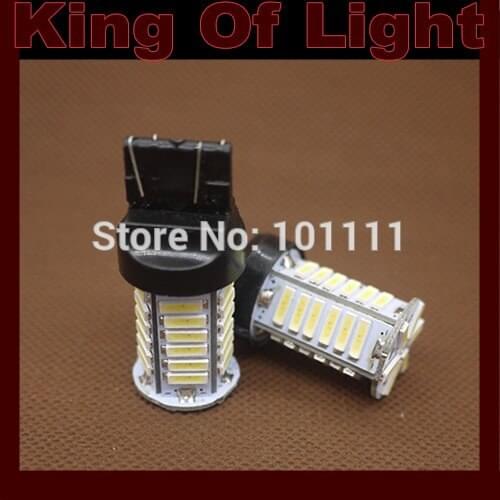 2pcs/lot w21/5W T20 7443 36 SMD 5630 36 LEDs bulb White lamp brake lights rear lighting Free shipping