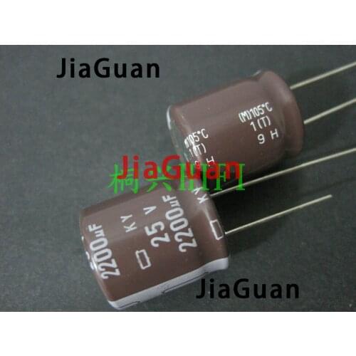 20pcs NEW CHEMI-CON NIPPON KY 25V2200UF 18x20MM electrolytic Capacitor 2200UF 25V NCC ky 2200uf 25v