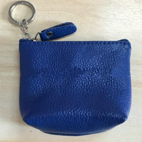 2019 Luxury Real Leather Women Short Wallet Mini Zipper Soft Purses Key Bag Unisex Coin Purse Gift for Money Pocket Thin Holder