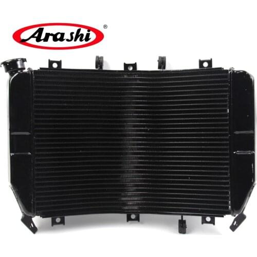 Arashi For KAWASAKI NINJA ZX6R 2003-2004 Aluminum Radiator ZX-6R ZX 6R 2003 2004 Water Cooling Cooler Motorcycle Parts