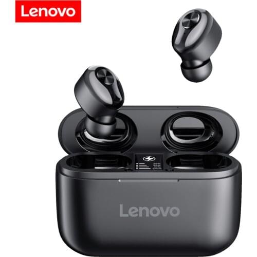 Lenovo HT18 Wireless Earphone Bluetooth 5.0 Headphone TWS In-ear Sports Earbuds HiFi Stereo Sound Noise Reduction Headset w/ Mic