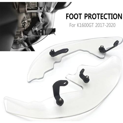 For BMW K1600GT K 1600 GT K1600 GT 2017 - 2020 Rear Foot Brake Lever Pedal Shifter Cover Motorcycle Splash Foot Protection Guard