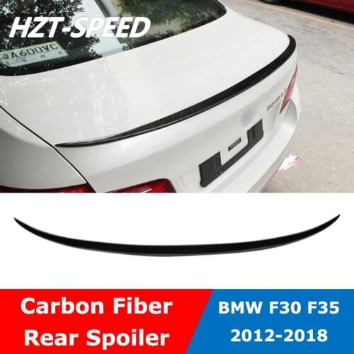 F30 M3 Style Carbon Fiber Rear Wing Trunk Back Window Roof Spoiler For BMW 3 Series F35 320li 330li 2012-20108