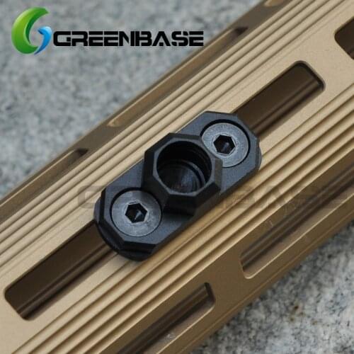 Greenbase KEYMOD & M-LOK Compatible Sling Mount Standard QD Sling Swivel Adapter Attach to MLOK Key mod Handguard System