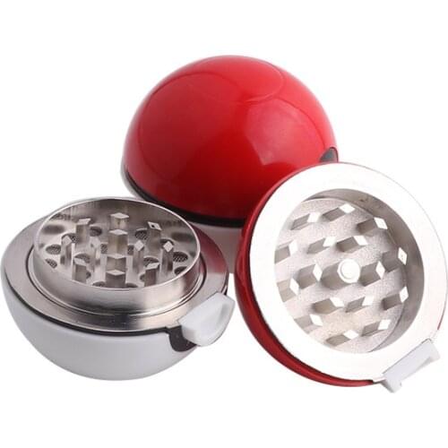 Big Promotion 53mm Pokemon Shape Metal Grinder Tabacco Crusher Dried Flowers Herbs Home Funny Gift for Men
