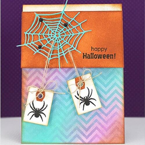 Halloween Spider Web Metal Cutting Dies Stencils For DIY Scrapbooking Decorative Embossing Suit Paper Cards Die Cutting Template