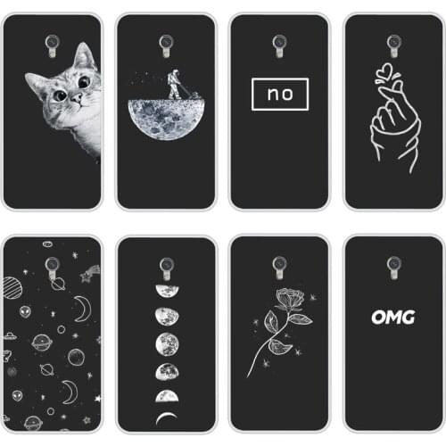 Soft Silicone For ZTE Blade V7 Case Cover Painting For ZTE Blade V 7 Smart Pattern Matte Phone Cases Flower Dog Cat Funda