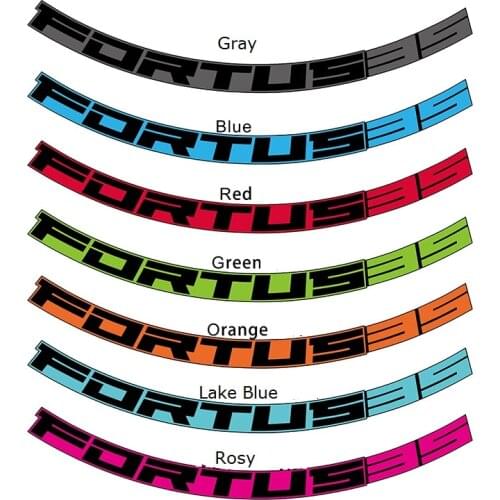 HOPE FORTUS35 AM Wheel Sticker for MTB Mountain Bike Bicycle Rim FORTUS 35 Cycling Decals