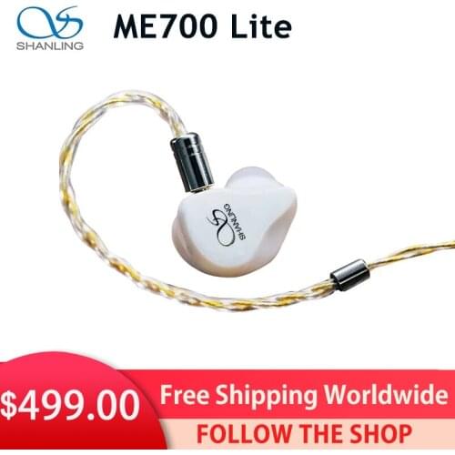 Shanling ME700 Lite In-Ear Earphone Five-driver Hybrid High-End Earphones With Premium MMCX Connectors