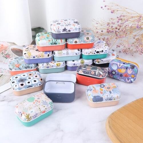 NEW 1PC Mini Tin Metal Box Sealed Jar Packing Boxes Small Storage Cans Coin Earrings Box Jewelry Candy Box pill case