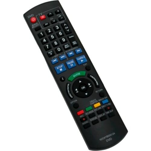 New Remote Control N2QAYB000124 fit for Panasonic DVD Recorder DMRXW385 DMRXW480 N2QAYB000479 DMRXW380