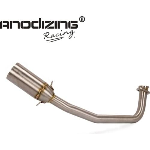 Motorcycle Exhaust Full System Modified Slip On Middle Link Pipe For Honda PCX125 PCX150 Without Muffler 2012-2016