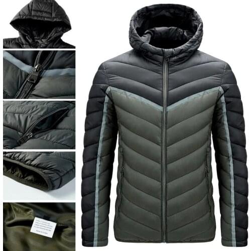 High Quality Winter Warm Windproof Jacket Men 2021 Winter New Casual Hooded Parka Men Fashion Thick Slim Jacket Jacket Men