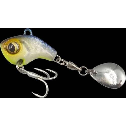 WALK FISH 1PCS Metal Mini VIB With Spoon Fishing Lure 8g 11g 15g 21g Winter Ice Lures Fishing Tackle Crankbait Vibration Spinner