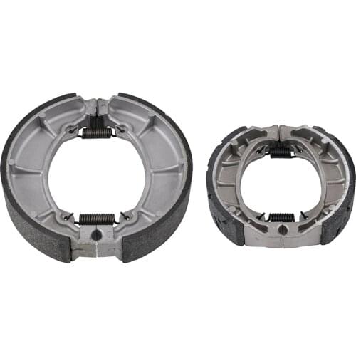 2 Pair Motorcycle Front & Rear Brake Shoes for Honda ATC185 ATC185S ATC200 ATC200E ATC200ES ATC125M 1980-1987 1982 1983 1984