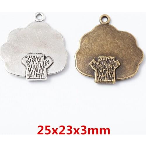20 pieces of retro metal zinc alloy tree pendant pendant for DIY handmade jewelry necklace making 6700
