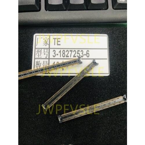 3-1827253-6 220 Position Connector Plug, Outer Shroud Contacts Surface Mount Gold