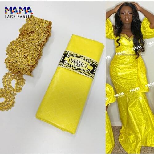 5+5 Yards African Lace Fabric 2021 High Quality Lace Ribbon Bilateral Handicrafts And Basin Riche Fabric Sewing For Wedding