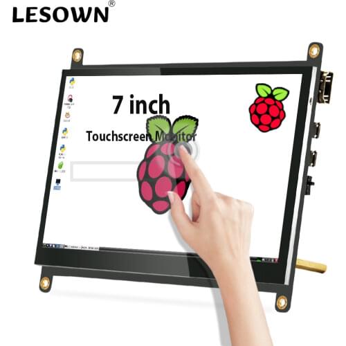 7inch Capacitive Touchscreen, 1024x600 Ultra HD Portable gaming minitor- Supports Raspberry Pi , Banana Pi Windows