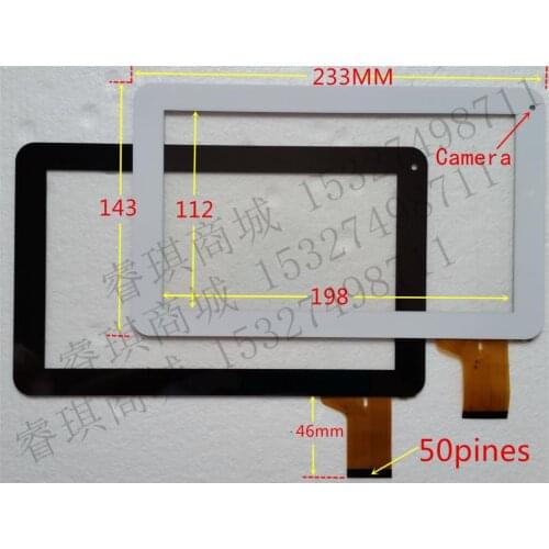 9inch capacitive screen touchscreen touch panel glass for Tablet PC CTD FM901601KE DPT 300-N3860G-B00 N3860G