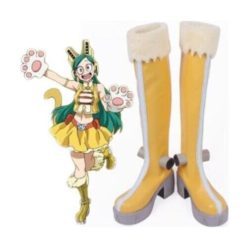 Boku no Hero Academia My Hero Academia Pixie-Bob Ryuko Tsuchikawa Cosplay Boots Shoes for Adult Women Shoes Accessories