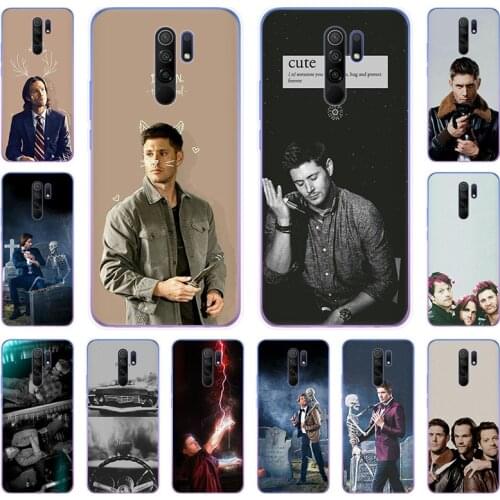 Supernatural Jensen Ackles Clear Soft TPU Phone Case For Xiaomi Redmi 8 9 7 9A 9C 7a 6 6A K20 K30 Note 9 8T 7 6 Pro 9s cover