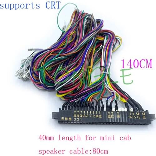 10PCS Bat Top Joystick Arcade 28pin Blue Jamma Looms For Pandora Box/ 60 in 1/ Blue Elf