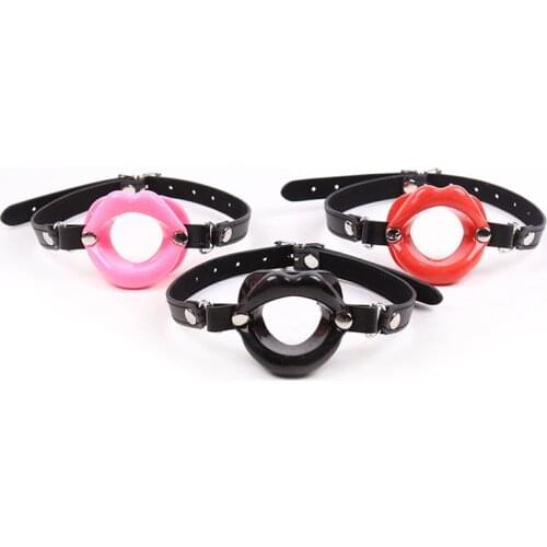 Erotic Toys Rubber Opening Mouth O ring Sexy Lip Oral Sex Gag Bondage Restraints Fetish Slave Tools Adult Sex Toy For Couples