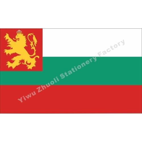 Bulgaria Naval Ensign 1878 Flag 150X90cm (3x5FT) 120g 100D Office/Activity/parade/Festival/world cup/Home Decoration