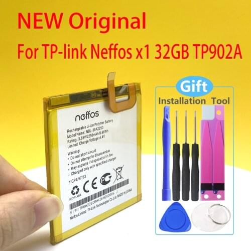 NBL-38A2250 Battery For TP-link Neffos x1 32GB TP902A 2250mAh NEW Mobile Phone Battery In Stock