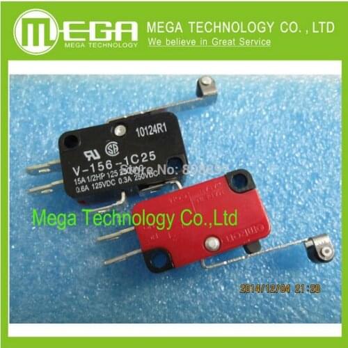 V-156-1C25 MICRO SWITCH SPDT HINGE ROLLER LEVER 15A Automation Kits