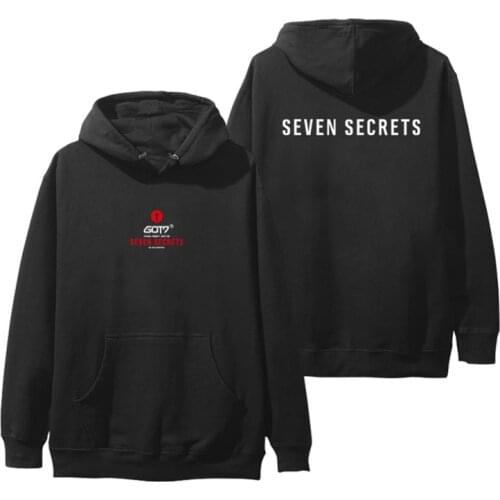 KPOP GOT7 SEVEN SECRETS Hoodie Unisex Casual Pullover Jumper Sweatshirt Tops