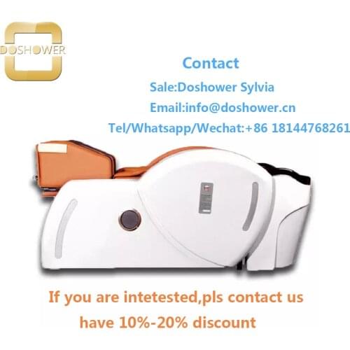 Mens barber salon furniture with hair washing bed with basin for massage shampoo bed