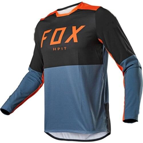 2021 mens downhill jersey hpit fox mountain bike mtb shirts offroad dh motorcycle motocross sportwear bicycle racing cycling