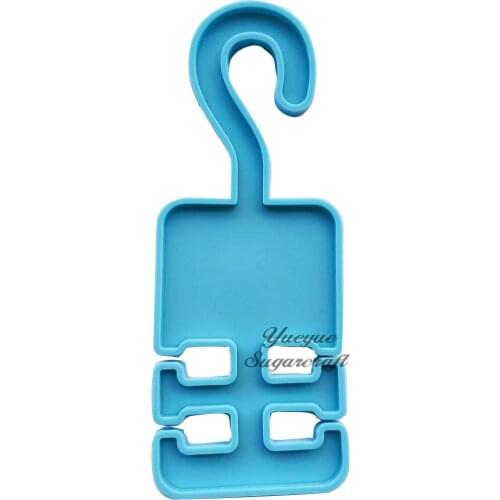 2021 new household items DIY hanger silicone mold car hanger silicone mold DIY epoxy resin mold silicone mold bracket hook